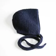 Babystrickset für Neugeborene dunkelblau